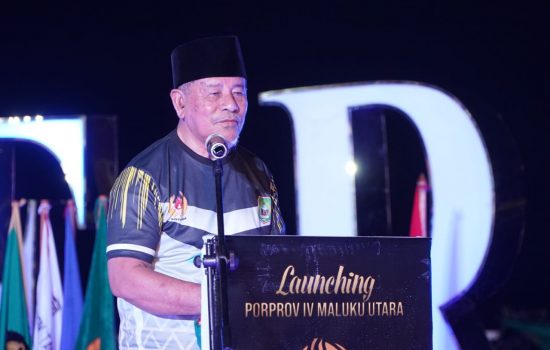 Launching Porprov IV, Gubernur Maluku Utara Pesan Tingkatkan Ekonomi