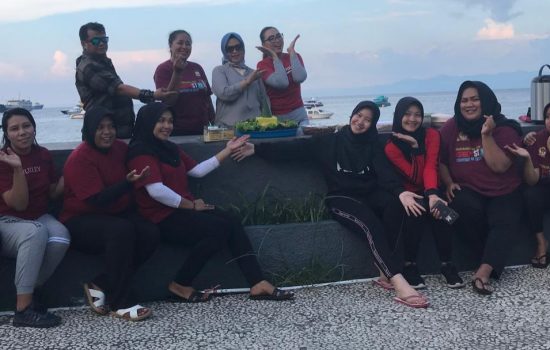 Polwan Ditreskrimum Polda Maluku Utara Syukuran Peringati HUT