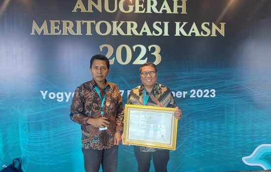 Pemkot Tidore Raih Anugerah Meritokrasi KASN 2023