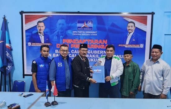 Hari Perdana Penjaringan, Demokrat Maluku Utara Disambangi 3 Tim Kandidat Gubernur
